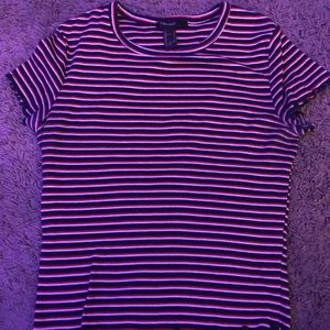 Striped baby tee
